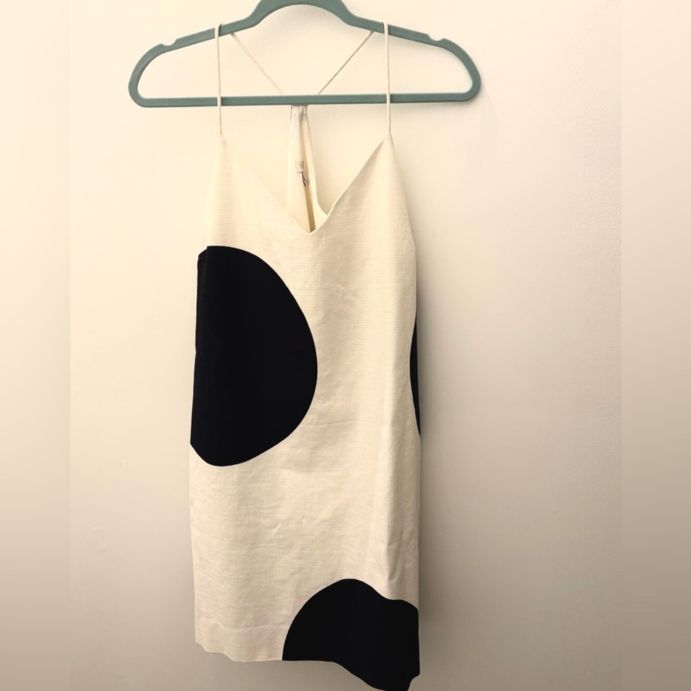 J. Crew Big Dot Black and White Dress - Picture 3 of 8